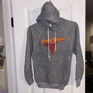 Vintage Iowa State Cyclones Hoodie Sz M (10-12) Collegiate Pacific Rare Youth